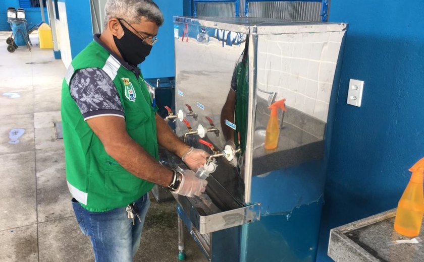 Vigilância Ambiental apresenta resultados da análise da água nas escolas municipais