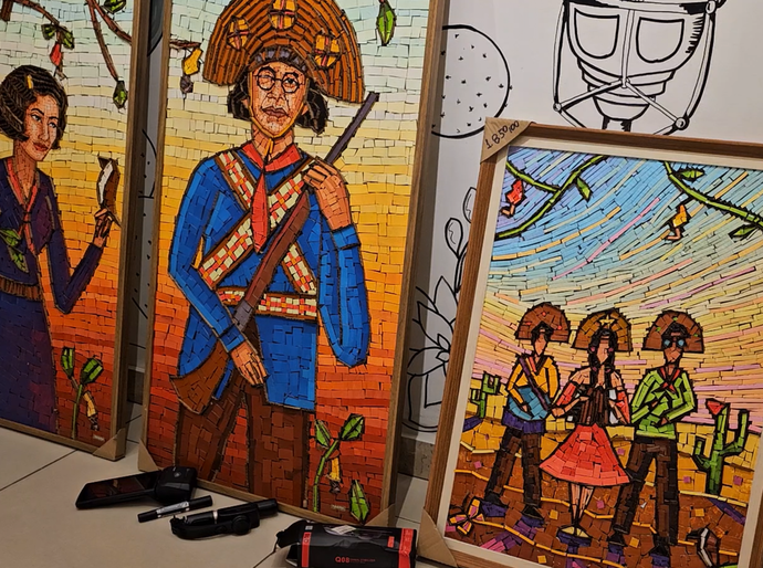 Polícia Civil recupera obras de arte roubadas de artista plástica