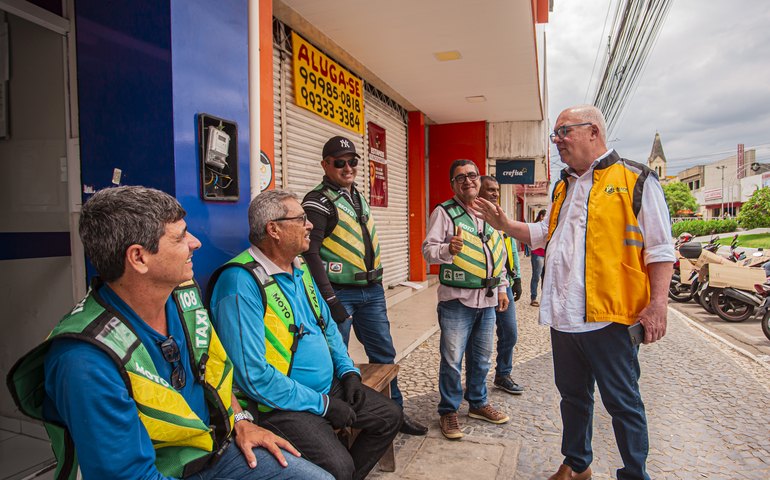 Prefeitura divulga resultado de seleção para sistema mototáxi