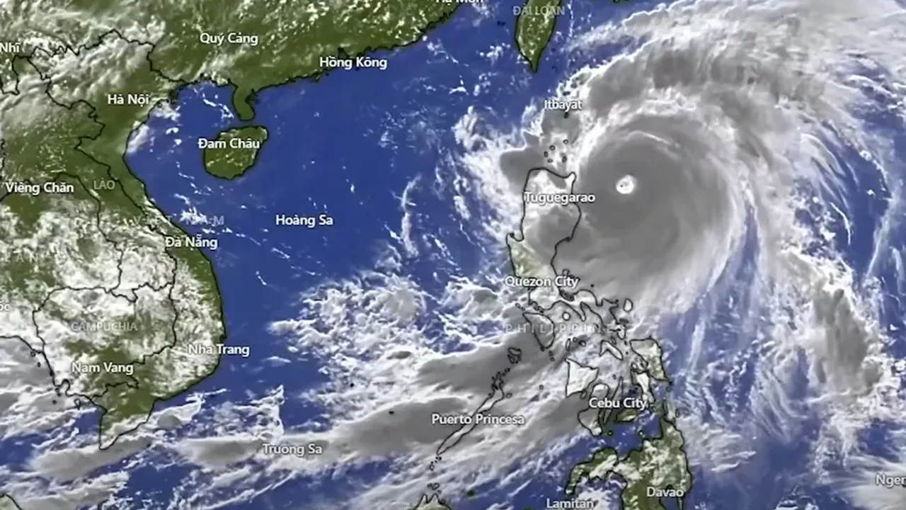 Supertufão Doksuri avança na Ásia, e governo das Filipinas ordena evacuação de 20 mil pessoas