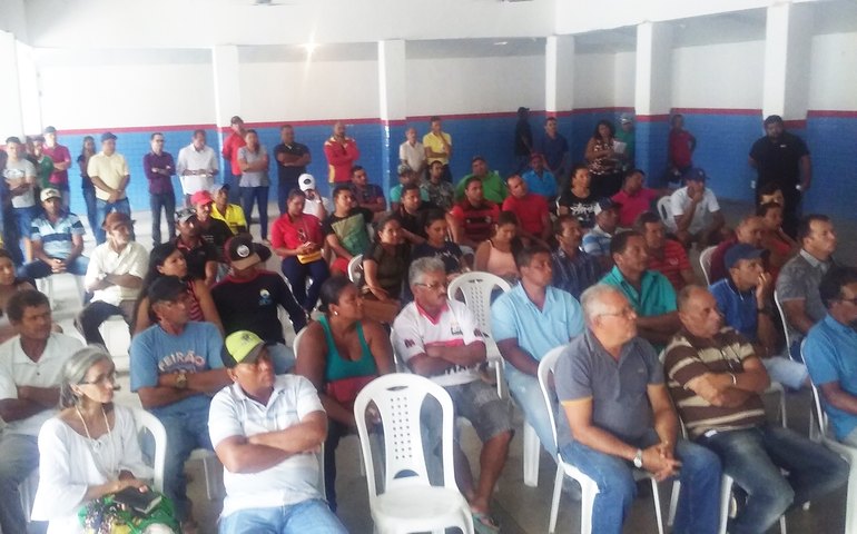 MPF realizou audiência pública com pescadores artesanais de Olho d’Água do Casado (AL)