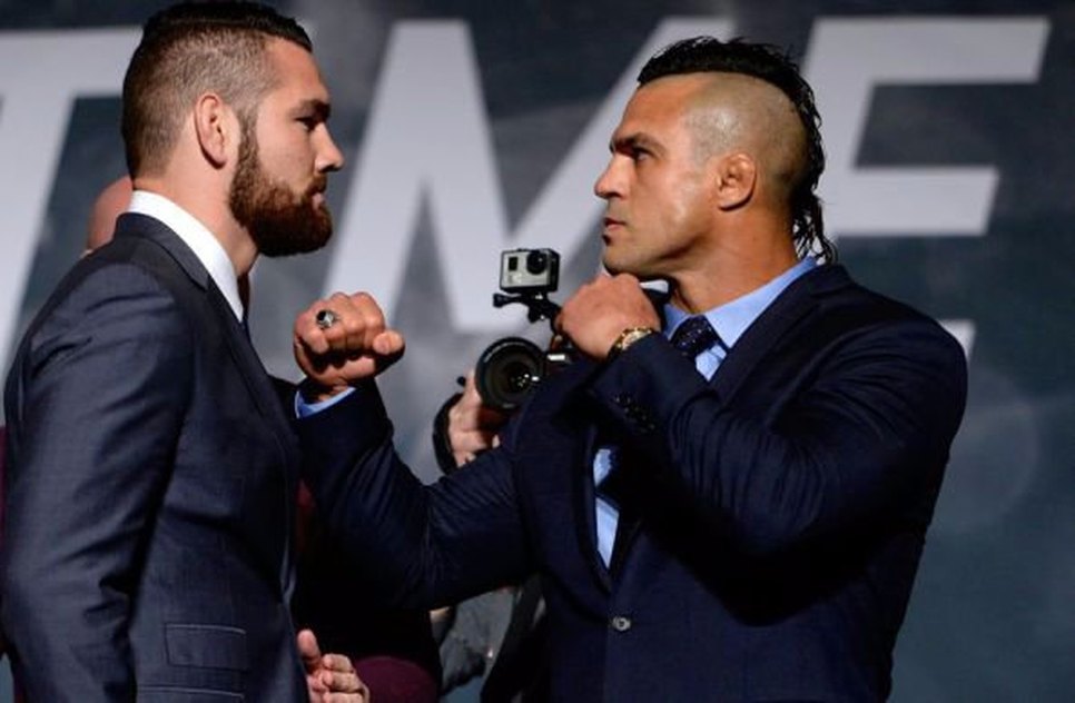 Chris Weidman e Belfort - Foto: UFC