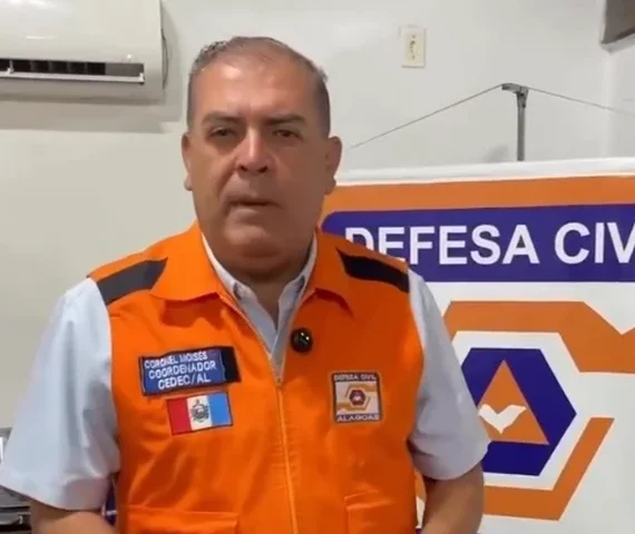 Semarh emite alerta para ventos fortes no litoral e Baixo São Francisco de Alagoas