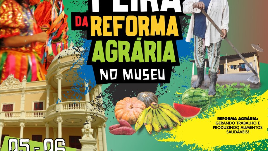 Feira da Reforma Agrária será realizada no Museu Théo Brandão