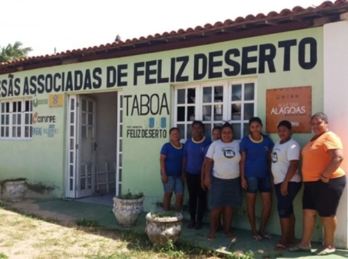 Artesãos Alagoanos da região sul recebem sinalização nas casas-ateliê