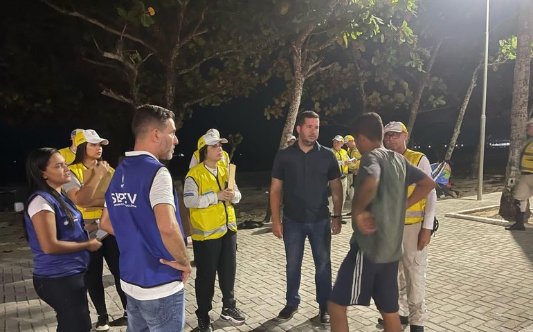 Seprev promove ação integrada com foco em segurança e acolhimento social em Maceió
