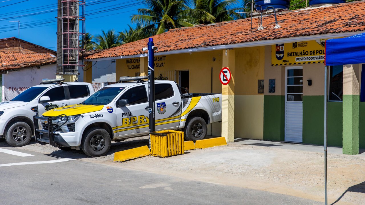 Polícia Militar inaugura nova base do Batalhão Rodoviário em Marechal Deodoro