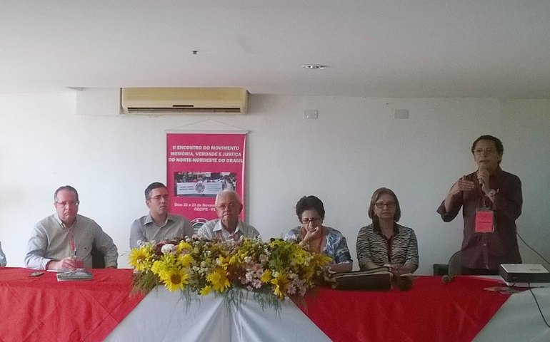 Comitiva alagoana participa do II Encontro do Movimento Memória, Verdade e Justiça, em Recife