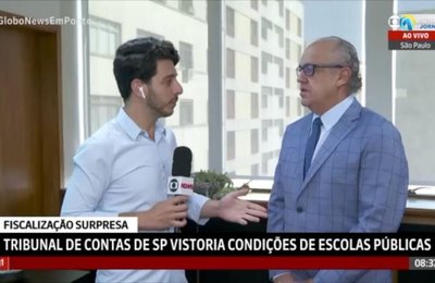 Fiscalização de escolas públicas em SP e contas negadas do governador da PB são destaques do Jornal Atricon