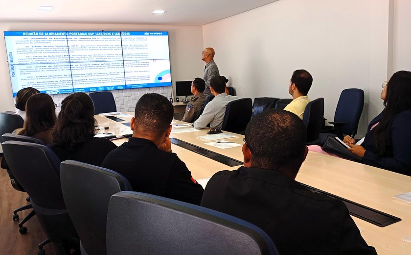 Novas regras para uso de Fundos de Segurança Pública em Alagoas são discutidas com forças policiais