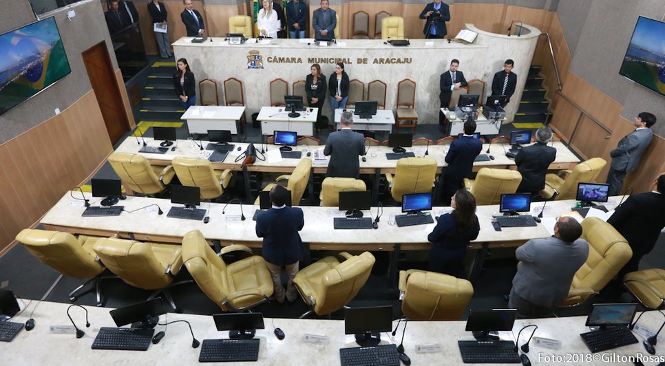 Proposituras aprovadas na Câmara de Aracaju / Foto: Gilton Rosas/CMA
