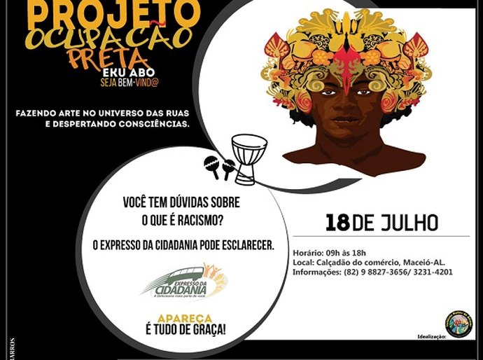 Defensoria Pública participa de ação educativa sobre o racismo