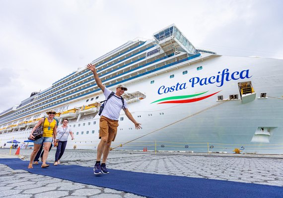 Maceió recebe o primeiro navio da temporada 2024/2025