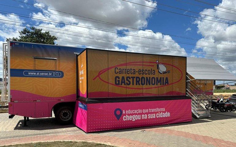 Carreta-escola de Gastronomia do Senac Alagoas será inaugurada no Festival Penedo Sabor & Jazz