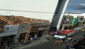pintor cai de predio / Foto: facebook