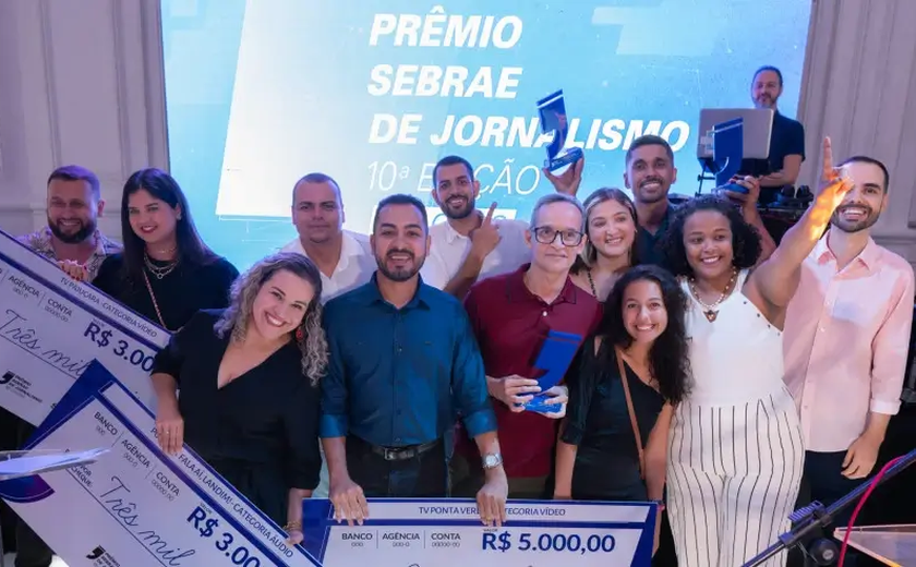 10º Prêmio Sebrae de Jornalismo celebra profissionais que dão voz ao empreendedorismo