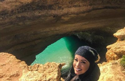 Fernanda D'avila foge de Portugal por causa do frio  