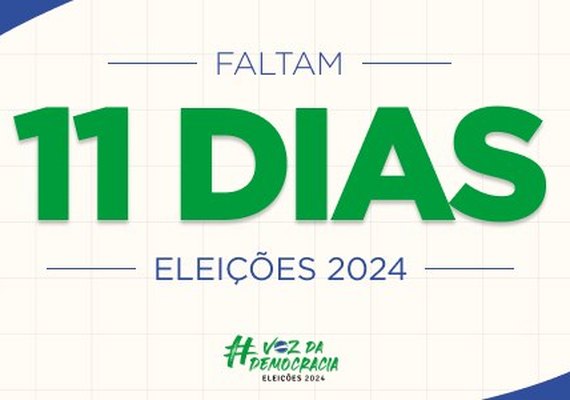 Faltam 11 dias: confira quem tem prioridade na fila de votação