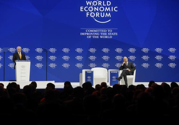 Em Davos, Temer defende reformas em andamento no país