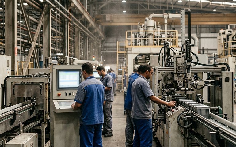 Indústria cresce 0,1% em março e acumula alta de 3,1% em 2024