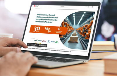 Sudene integra webinar sobre a Chamada Nordeste e oportunidades de investimentos industriais no Nordeste