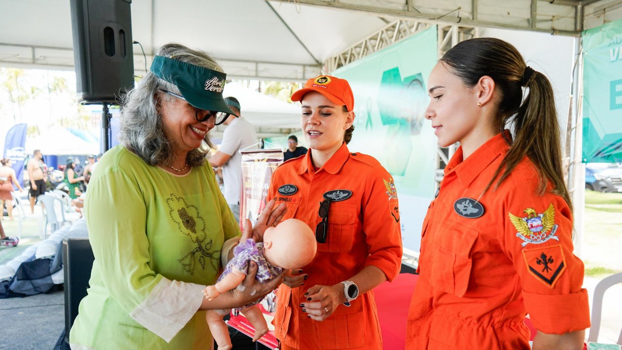 Corpo de Bombeiros integra campanha de prevenção de acidentes e doenças ocupacionais