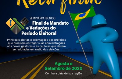 CNM promove seminário Final de Mandato e Vedações do Período Eleitoral