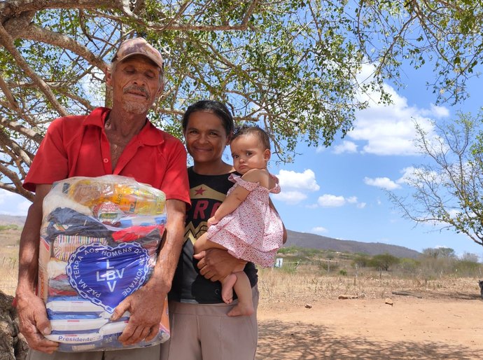 Solidariedade: Campanha Natal Permanente da LBV beneficia 930 famílias no Estado de Alagoas