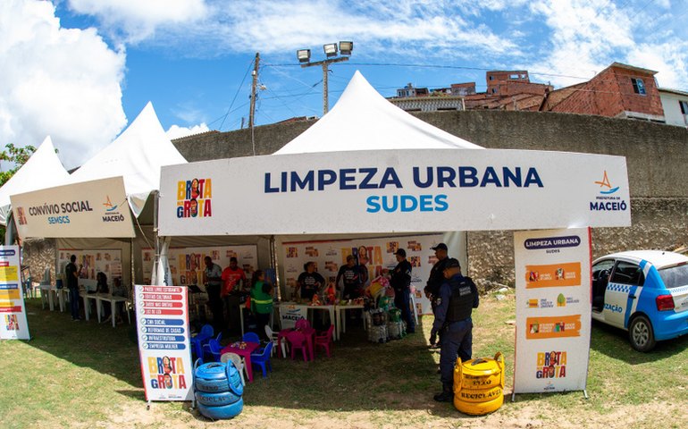 Brota na Grota: serviços da Sudes beneficiam cerca de 33 mil moradores em grotas da capital