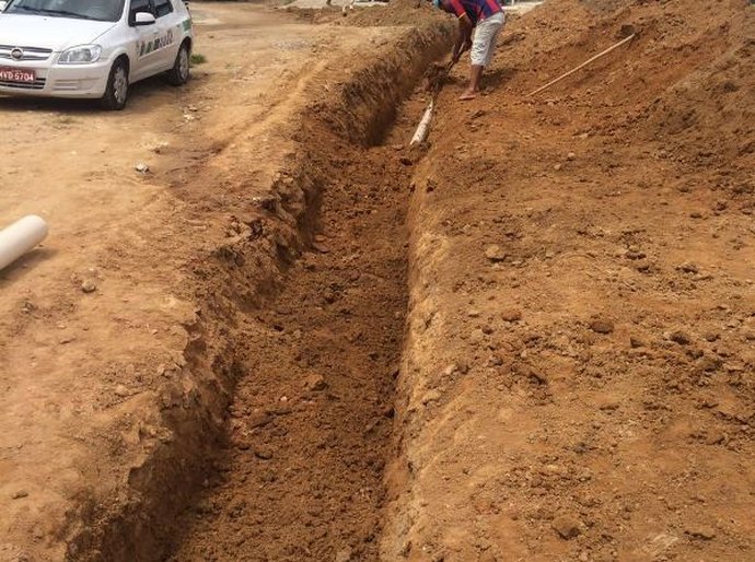 Área do terminal do Mocambo recebe serviços de esgotamento