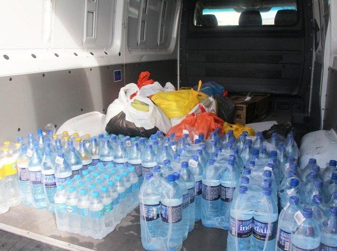 Donativos para vítimas das chuvas são entregues no Convento dos Capuchinhos