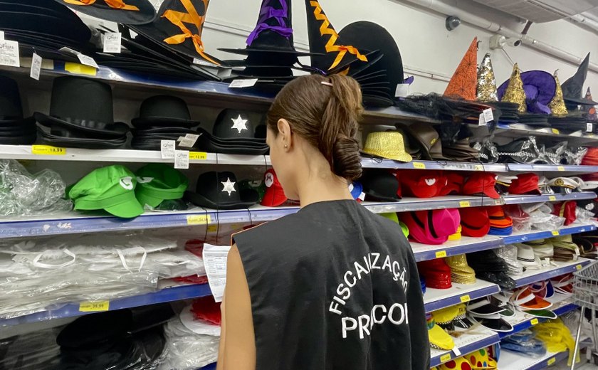 Levantamento do Procon Maceió revela variação de preços em produtos carnavalescos