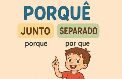 Junto, separado, com acento: aproveite a curiosidade das crianças para ensinar a regra dos “porquês” de forma leve e descontraída
