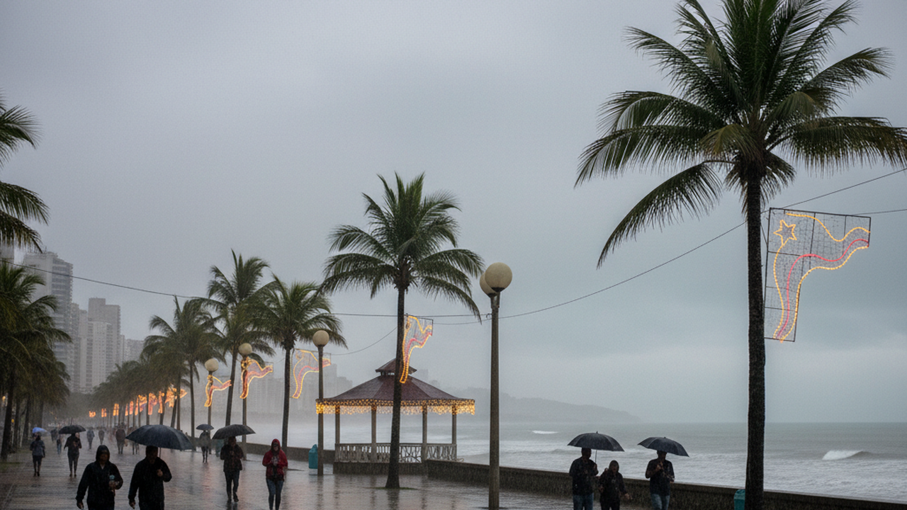 Chuvas passageiras marcam o início do Natal em regiões de Alagoas, aponta Semarh