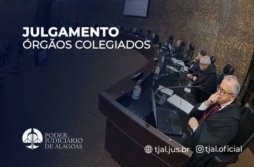 Câmaras do TJAL pautam mais de 800 processos para julgamento nesta quarta (3)