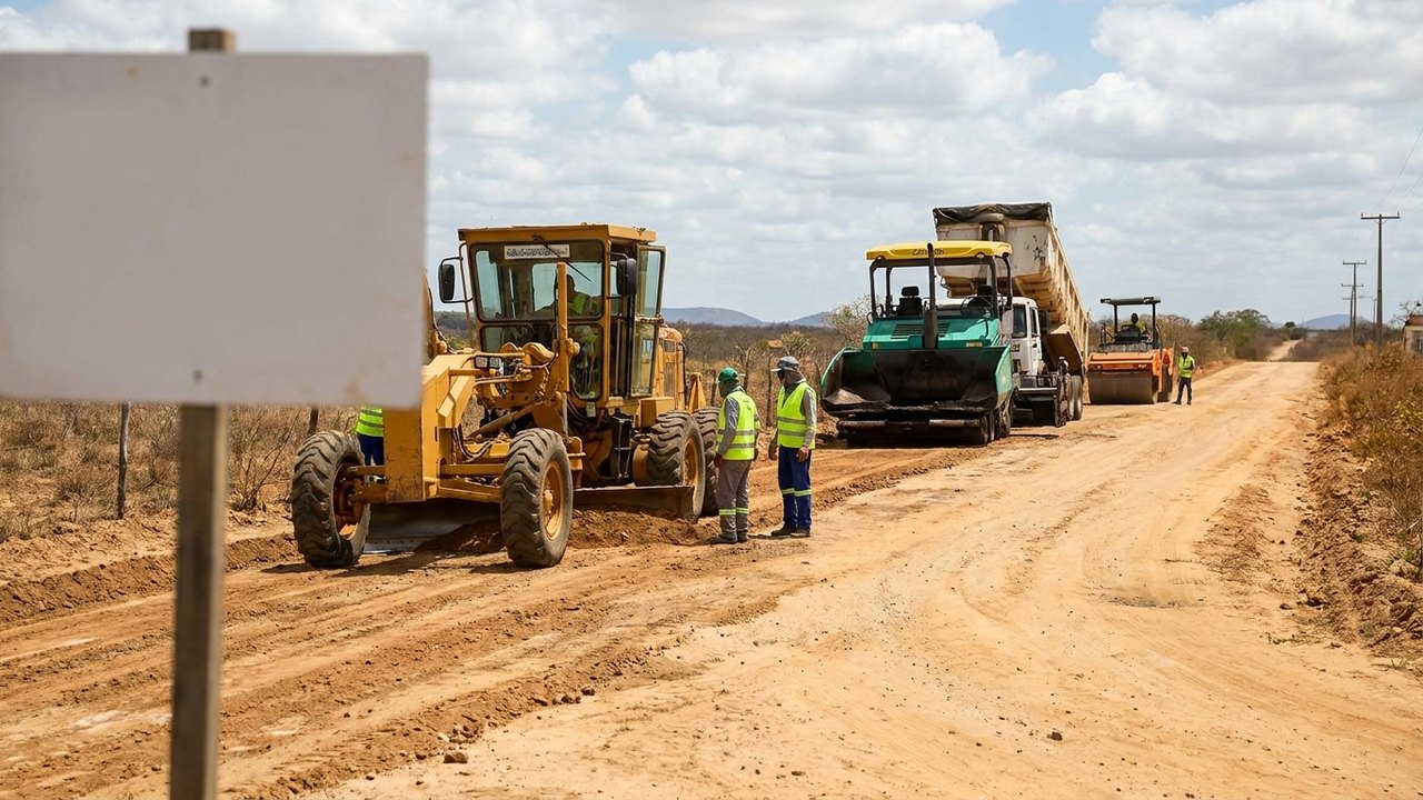 Arapiraca firma contrato de R$ 8,8 milhões para pavimentar acesso entre Vila Canaã e Fazenda Velha