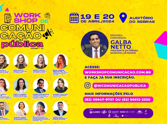 Eleições 2024: Workshop vai discutir desafios da comunicação política e institucional