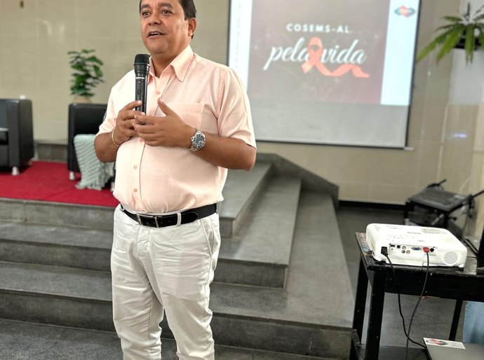 Projeto Cosems-AL Pela Vida está fazendo multiplicadores, diz presidente do Cosems-AL