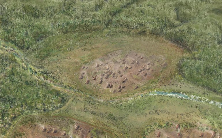 Túmulo monumental circular extremamente raro da Era Romana é descoberto na Baviera (FOTOS)