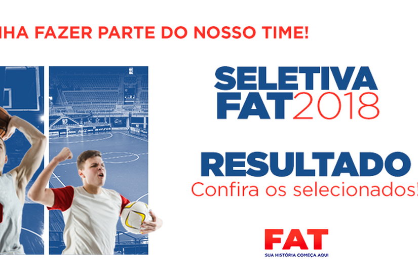 Conheça os selecionados para a última etapa da Seletiva Esportiva da FAT