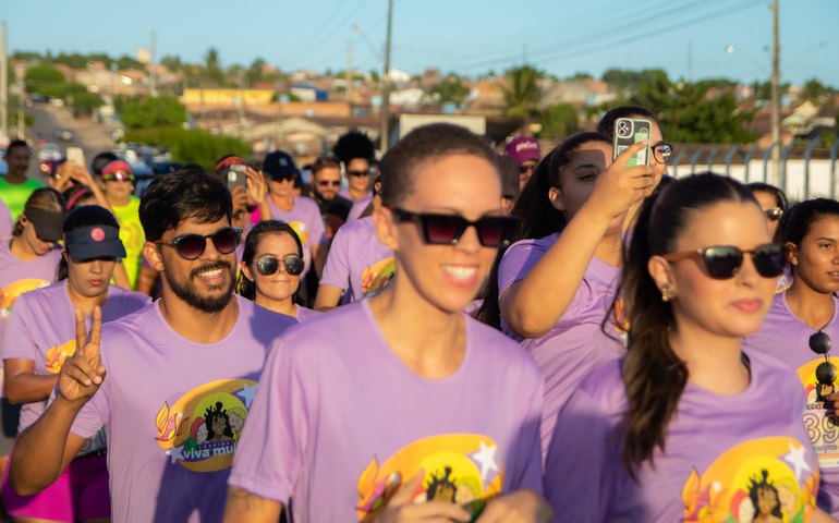Prefeitura realiza corrida em alusão aos 21 dias de ativismo pelo fim da violência contra a mulher; Confira o resultado