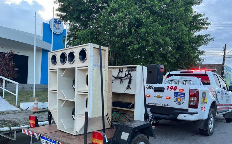 Programa Na Base do Sossego apreende mais de 500 equipamentos sonoros em quase três anos de atuação