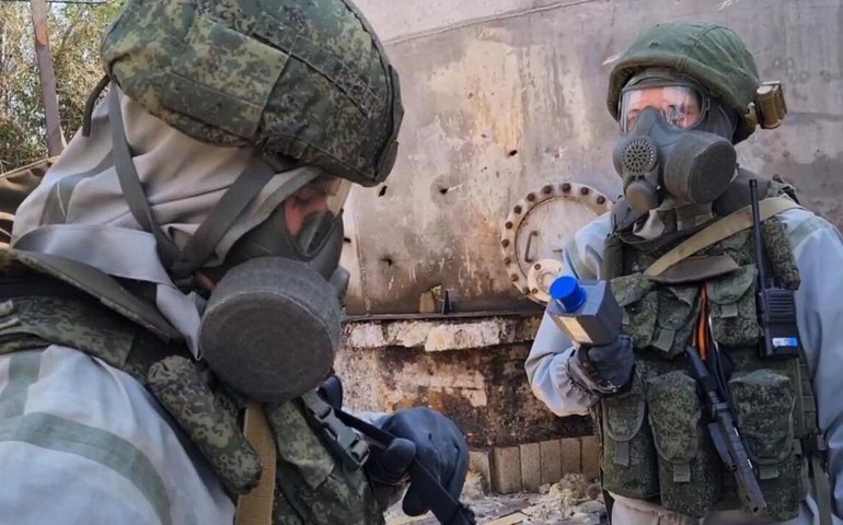 Moscou documenta casos de uso por Kiev de agentes de guerra química e fábricas para sua produção em massa na Ucrânia