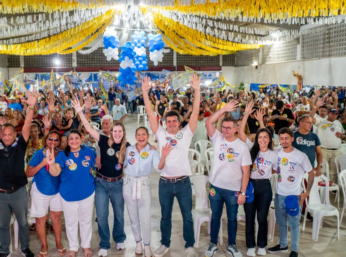 Rui Palmeira recebe apoio à candidatura a deputado federal em grande encontro com moradores de Fernão Velho, ABC, Rio Novo e Goiabeira