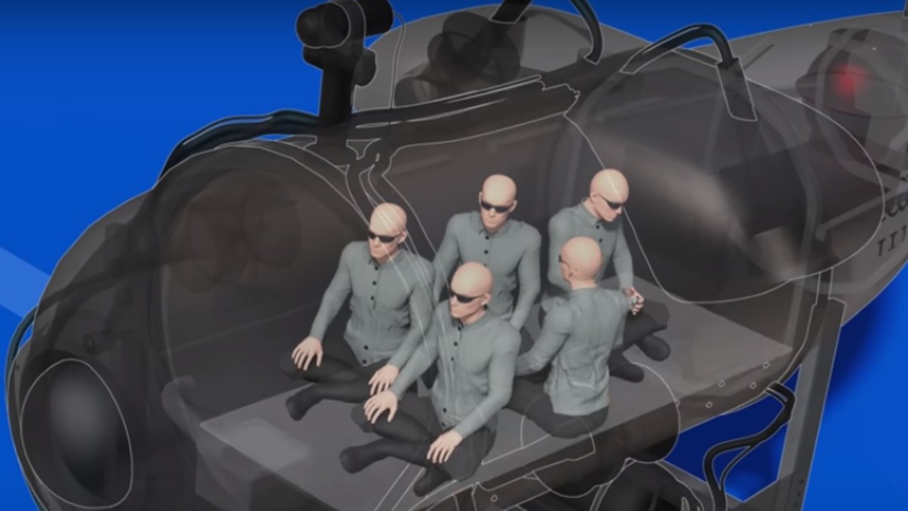 Submarino Titan: animação 3D mostra reação do corpo humano em implosão; vídeo