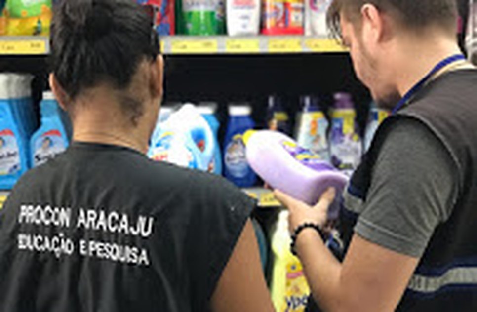 PROCON FISCALIZAÇÃO SUPERMERCADO / Foto: Thianara Vieira