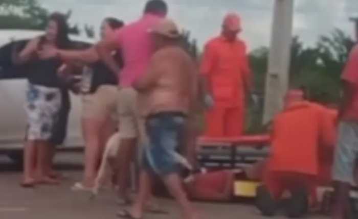 Acidente ocorreu durante tentativa de travessia da rodovia, no Sertão de Alagoas