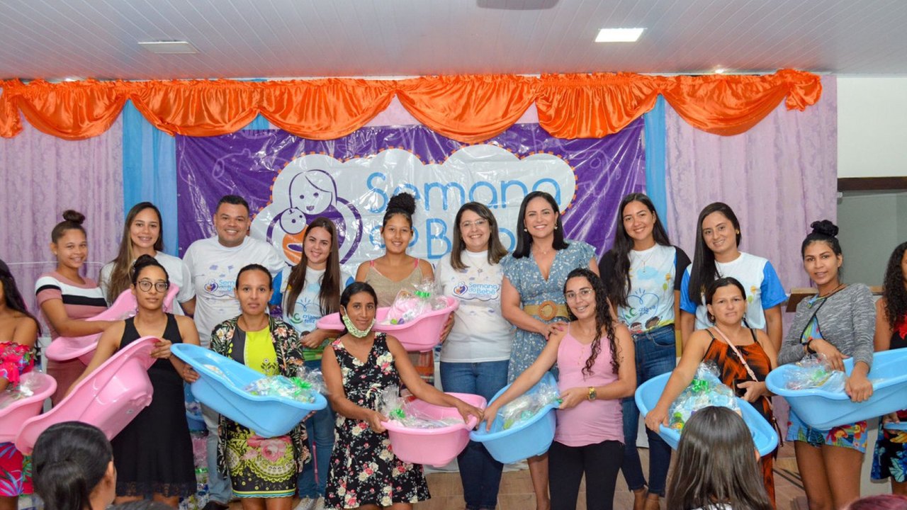 Secretaria de Assistência Social de União dos Palmares promove com sucesso a Semana do Bebê