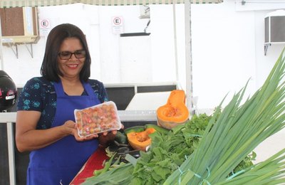 Alimentos orgânicos e saudáveis são comercializados nos grandes centros de Arapiraca 