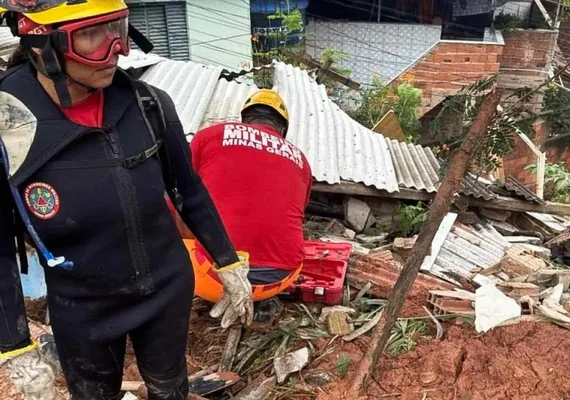 Deslizamentos em Ipatinga deixam pelo menos seis mortos